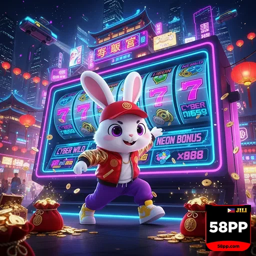 58pp cartoon rabbit slot machine